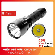 [SIÊU SÁNG] Đèn pin và đèn sạc Sofirn C8G bóng LED CREE XHP35 HI độ sáng 2000lm chiếu xa 565 m sử dung pin 21700